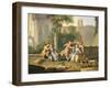 Senses, Smell and Touch, 1751-Giuseppe Zocchi-Framed Giclee Print