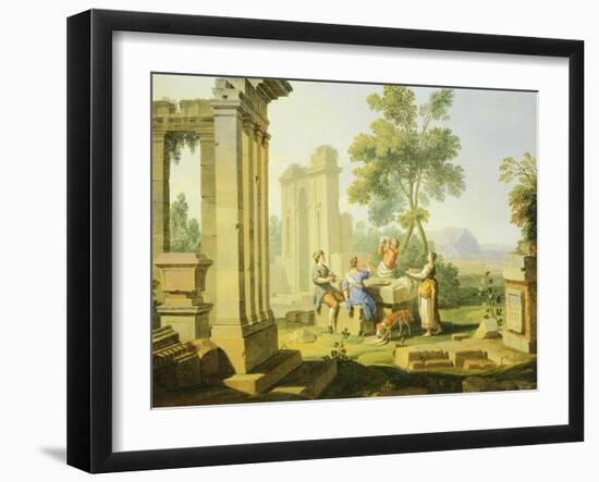 Senses, Taste, 1751-Giuseppe Zocchi-Framed Giclee Print