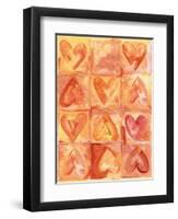 Sensitive Hearts-Maria Trad-Framed Premium Giclee Print