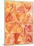 Sensitive Hearts-Maria Trad-Mounted Giclee Print