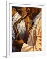 Senso Jazz-Miles Hyman-Framed Art Print