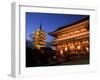 Sensoji Temple and Pagoda-null-Framed Photographic Print