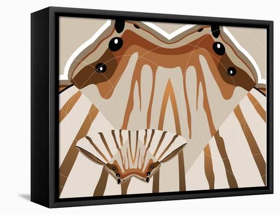 Sensu Wings-Belen Mena-Framed Stretched Canvas