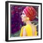 Sensual Oriental Girl-Evgeniya Porechenskaya-Framed Photographic Print