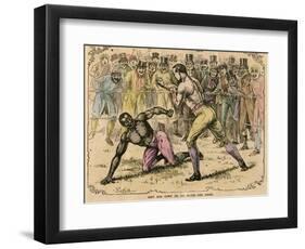 Sent Bob Down on His Hands and Knees, Late 19th or Early 20th Century-Pugnis-Framed Giclee Print