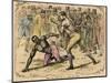 Sent Bob Down on His Hands and Knees, Late 19th or Early 20th Century-Pugnis-Mounted Giclee Print