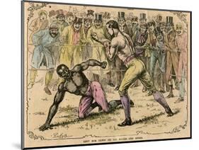 Sent Bob Down on His Hands and Knees, Late 19th or Early 20th Century-Pugnis-Mounted Giclee Print