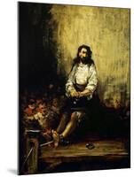 Sentenced to Death-Eugenio Lucas Velazquez-Mounted Giclee Print