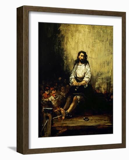 Sentenced to Death-Eugenio Lucas Velazquez-Framed Giclee Print