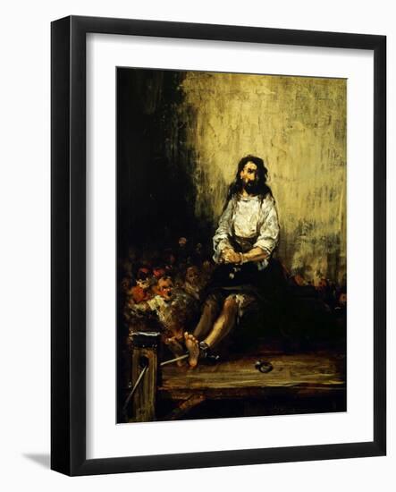 Sentenced to Death-Eugenio Lucas Velazquez-Framed Giclee Print