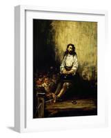 Sentenced to Death-Eugenio Lucas Velazquez-Framed Giclee Print