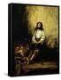 Sentenced to Death-Eugenio Lucas Velazquez-Framed Stretched Canvas