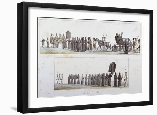 Sentenced to Death-Antoine Jean-Baptiste Thomas-Framed Giclee Print