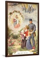 Sentimental Postcard from World War I-null-Framed Giclee Print