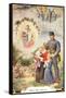 Sentimental Postcard from World War I-null-Framed Stretched Canvas