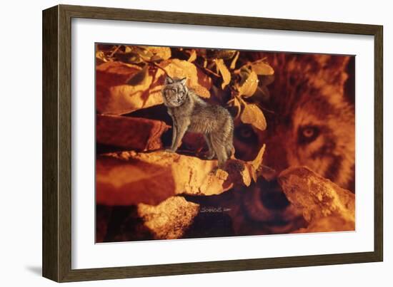 Sentinel-Gordon Semmens-Framed Giclee Print