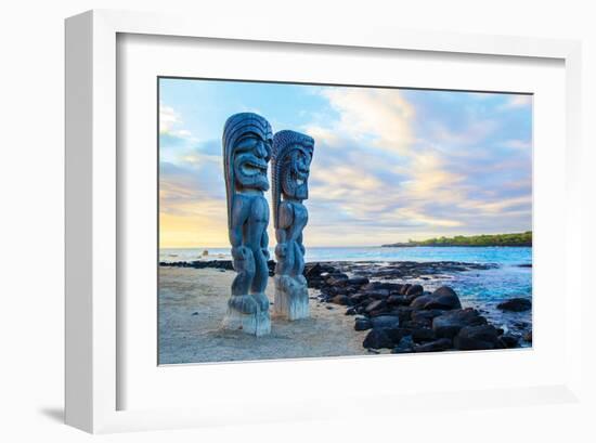 Sentinels of the Big Island Hawaii-null-Framed Art Print