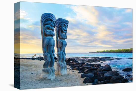 Sentinels of the Big Island Hawaii-null-Stretched Canvas