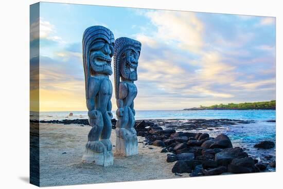 Sentinels of the Big Island Hawaii-null-Stretched Canvas