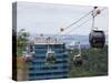 Sentosa Island Cable Cars, Singapore-Pearl Bucknall-Stretched Canvas