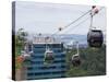 Sentosa Island Cable Cars, Singapore-Pearl Bucknall-Stretched Canvas