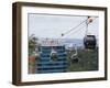 Sentosa Island Cable Cars, Singapore-Pearl Bucknall-Framed Photographic Print