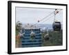 Sentosa Island Cable Cars, Singapore-Pearl Bucknall-Framed Photographic Print