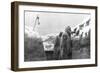 Sentries in a Trench Looking Out over No-Man's-Land, Pas-De-Calais, France, Winter, 1915-null-Framed Giclee Print