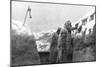 Sentries in a Trench Looking Out over No-Man's-Land, Pas-De-Calais, France, Winter, 1915-null-Mounted Giclee Print