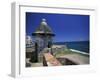 Sentry Box at San Cristobal Fort, El Morro, San Juan, Puerto Rico-Michele Molinari-Framed Photographic Print