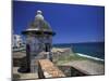 Sentry Box at San Cristobal Fort, El Morro, San Juan, Puerto Rico-Michele Molinari-Mounted Photographic Print