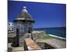 Sentry Box at San Cristobal Fort, El Morro, San Juan, Puerto Rico-Michele Molinari-Mounted Photographic Print