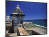 Sentry Box at San Cristobal Fort, El Morro, San Juan, Puerto Rico-Michele Molinari-Mounted Photographic Print