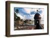 Sentry Box, Old San Juan, Puerto Rico-George Oze-Framed Photographic Print