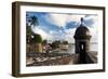 Sentry Box, Old San Juan, Puerto Rico-George Oze-Framed Photographic Print