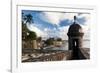 Sentry Box, Old San Juan, Puerto Rico-George Oze-Framed Photographic Print