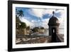 Sentry Box, Old San Juan, Puerto Rico-George Oze-Framed Photographic Print