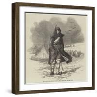 Sentry of the 4th Chasseurs D'Afrique before Sebastopol-null-Framed Giclee Print