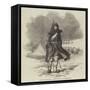 Sentry of the 4th Chasseurs D'Afrique before Sebastopol-null-Framed Stretched Canvas