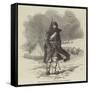 Sentry of the 4th Chasseurs D'Afrique before Sebastopol-null-Framed Stretched Canvas