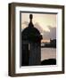 Sentry Post In San Juan Bay, Puerto Rico-George Oze-Framed Photographic Print