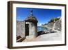 Sentry Post, Old San Juan, Puerto Rico-George Oze-Framed Photographic Print