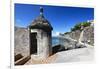 Sentry Post, Old San Juan, Puerto Rico-George Oze-Framed Photographic Print