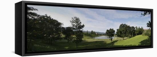 Sentul City Golf Estate-Ferry Tan-Framed Stretched Canvas