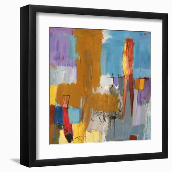 Senza-Falah Al Ani-Framed Art Print