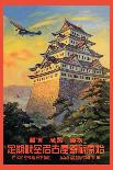 Japan Air Transport, Nagoya Castle-Senzo-Laminated Art Print