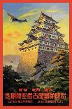 Japan Air Transport, Nagoya Castle-Senzo-Mounted Art Print