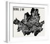 Seoul Map Art Print-null-Framed Art Print