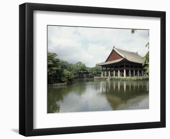 Seoul-Pavilion Kyonghoeru-Bill Bachmann-Framed Photographic Print