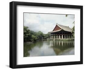 Seoul-Pavilion Kyonghoeru-Bill Bachmann-Framed Photographic Print